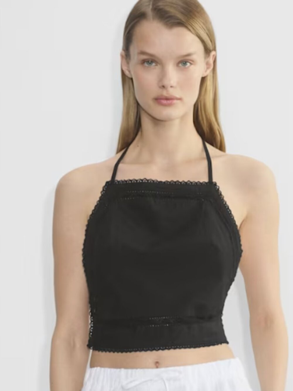 Winslow Poplin Halter Top